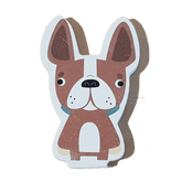 C&F Wooden Little Dog Character